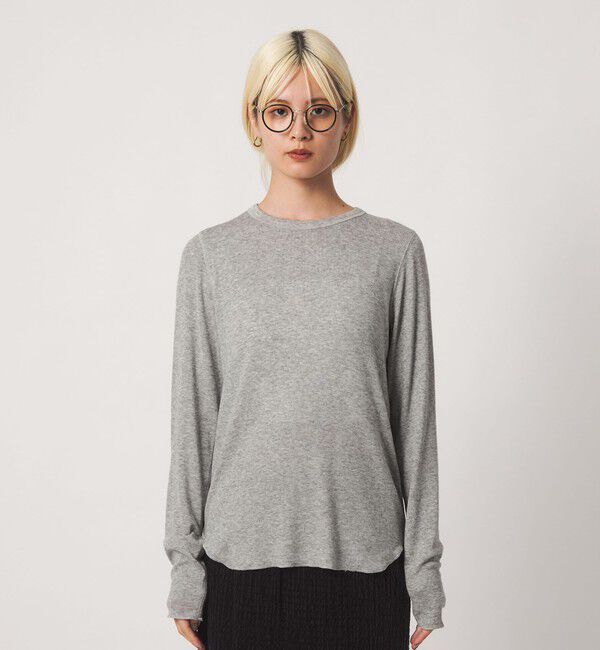 BEAUTY&YOUTH UNITED ARROWS「毛セルロースブレンド クルーネック カットソー」|Tシャツ・カットソー|