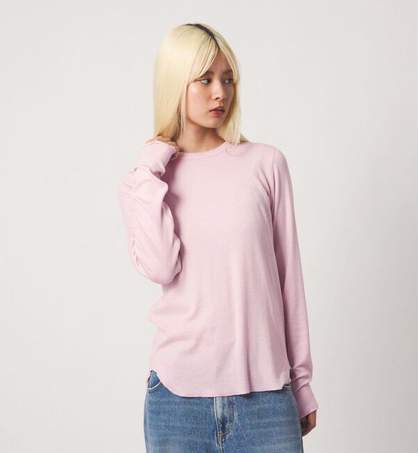 BEAUTY&YOUTH UNITED ARROWS「毛セルロースブレンド クルーネック カットソー」|Tシャツ・カットソー|