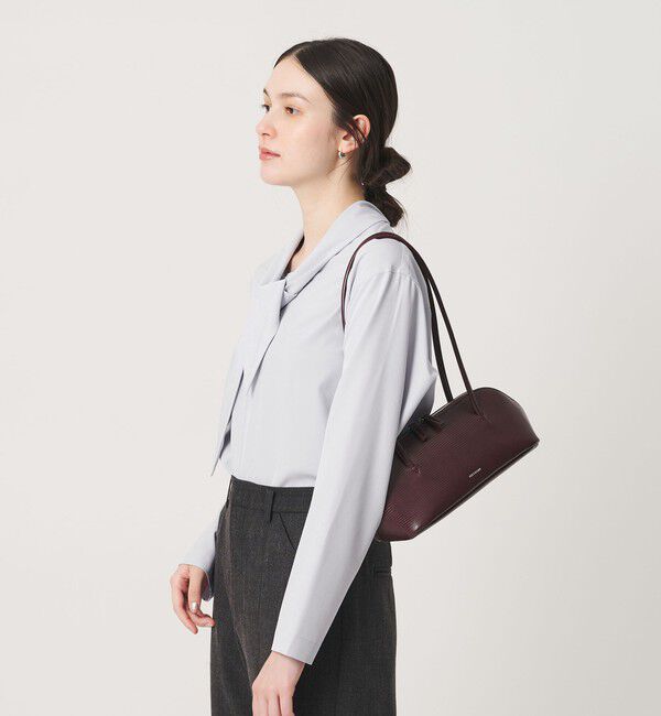 BEAUTY&YOUTH UNITED ARROWS「【WEB限定 Wardrobe DAILY MINIMAL】スカーフ ボウタイブラウス ウォッシャブル」|シャツ・ブラウス|
