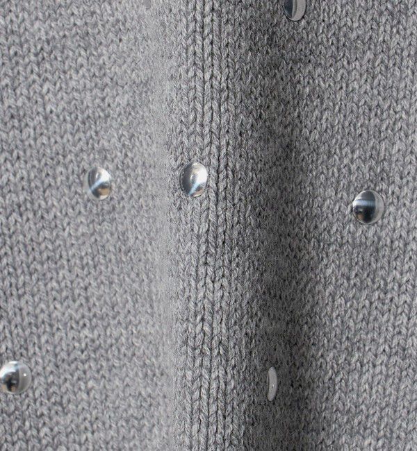 BEAUTY&YOUTH UNITED ARROWS「メタルパーツ クルーネック カーディガン ウォッシャブル」|カーディガン|