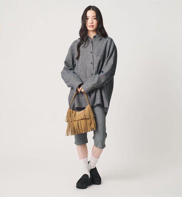 BEAUTY&YOUTH UNITED ARROWS「＜MOHI...＞スエード フリンジ ショルダーバッグ」|ショルダー・メッセンジャー|
