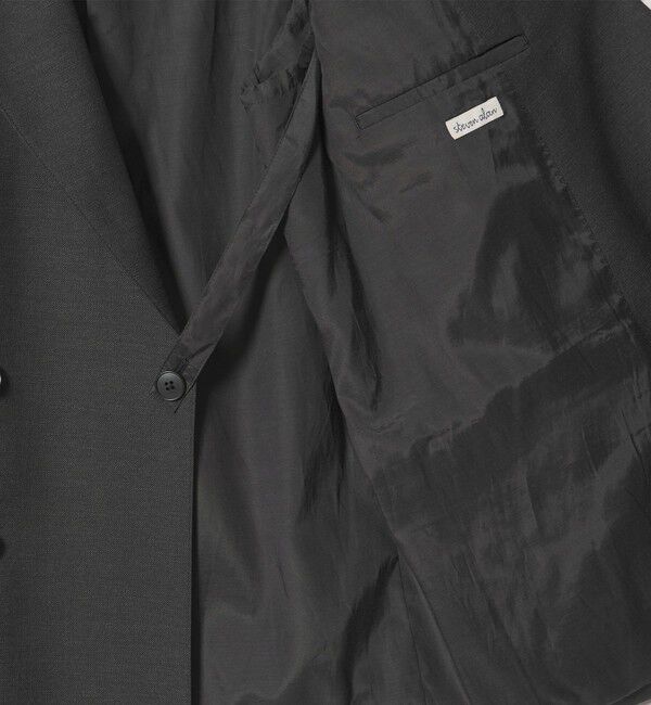 STEVEN ALAN「＜Steven Alan＞ マットピケ ダブルブレステッド 6B ジャケット」|テーラードジャケット|