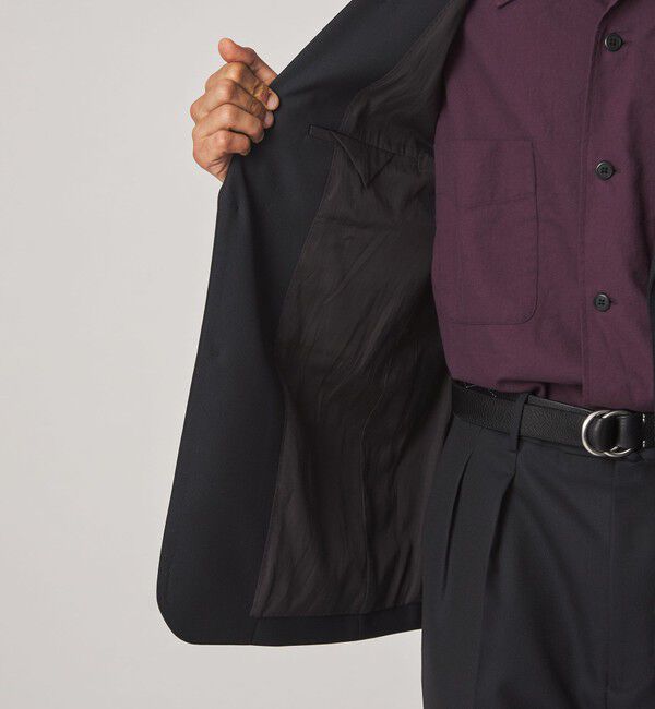 STEVEN ALAN「＜Steven Alan＞ マットピケ シングルブレステッド 2B ジャケット」|テーラードジャケット|
