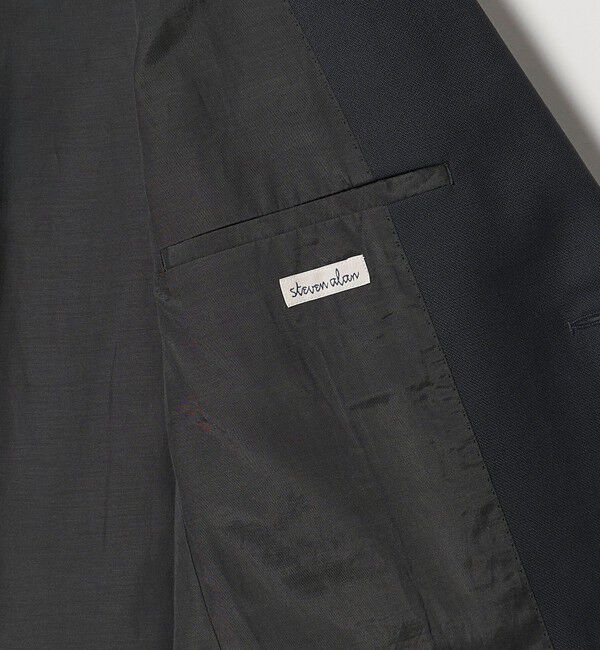 STEVEN ALAN「＜Steven Alan＞ マットピケ シングルブレステッド 2B ジャケット」|テーラードジャケット|