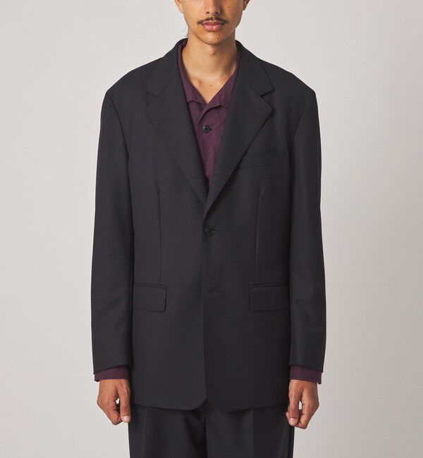 STEVEN ALAN「＜Steven Alan＞ マットピケ シングルブレステッド 2B ジャケット」|テーラードジャケット|