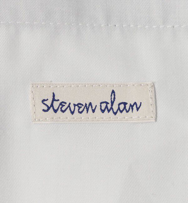 STEVEN ALAN「＜Steven Alan＞ マットピケ イン ツープリーツ ドレス トラウザーズ II」|スラックス|