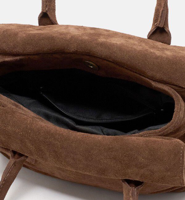 BEAUTY&YOUTH UNITED ARROWS「＜AULENTTI＞スエード フラップ ボストンバッグ」|ボストンバッグ|
