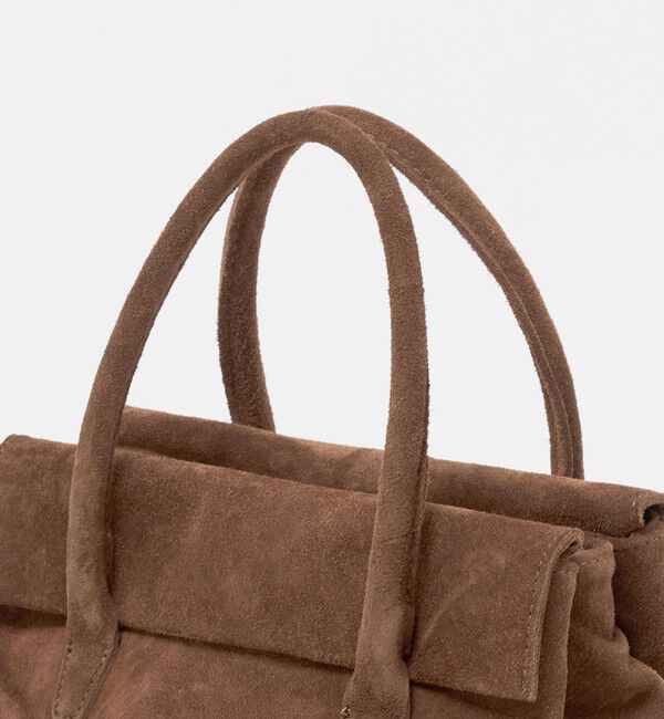 BEAUTY&YOUTH UNITED ARROWS「＜AULENTTI＞スエード フラップ ボストンバッグ」|ボストンバッグ|