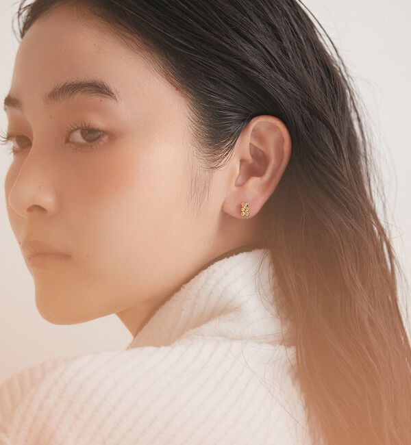 BEAUTY&YOUTH UNITED ARROWS「＜BAQLESS＞Amity Bear ピアス」|ピアス|