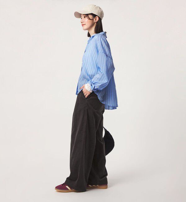UNITED ARROWS green label relaxing「【WEB限定】＜at ease＞コーデュロイ タック パンツ」|その他|