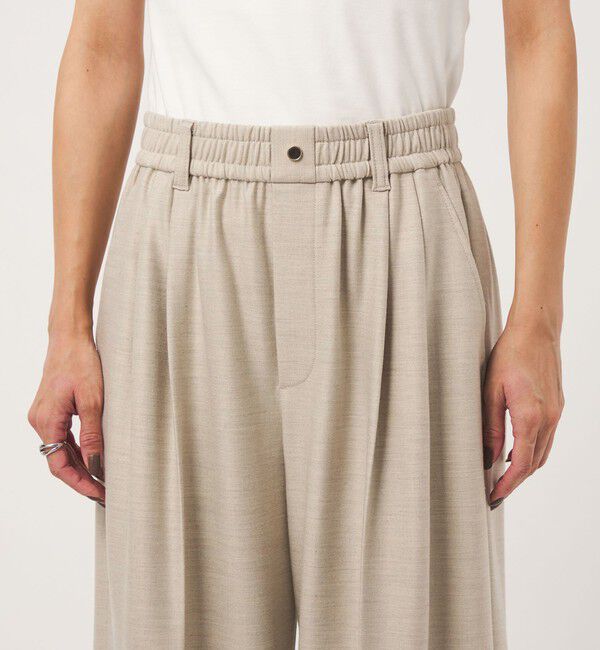 UNITED ARROWS green label relaxing「［size SHORT/TALLあり］キモウ ニーハイワイドパンツ」|その他|