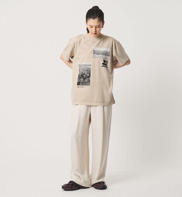BEAUTY&YOUTH UNITED ARROWS「【別注】＜GOOD ROCK SPEED＞WOOD STOCK プリント Tシャツ」|Tシャツ・カットソー|