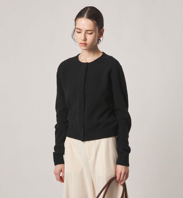 STEVEN ALAN「＜Steven Alan＞ウール ナイロン キャメル ミックス カーディガン」|カーディガン|