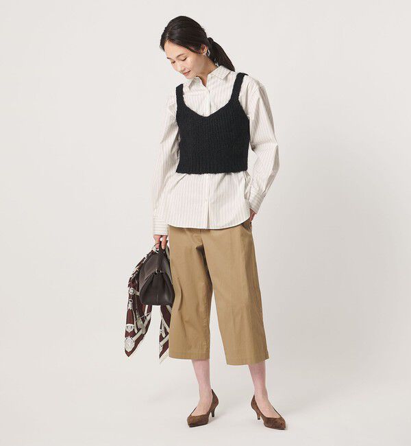 UNITED ARROWS「コットン タイ シャツ」|シャツ・ブラウス|