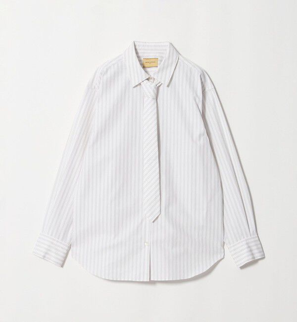 UNITED ARROWS「コットン タイ シャツ」|シャツ・ブラウス|