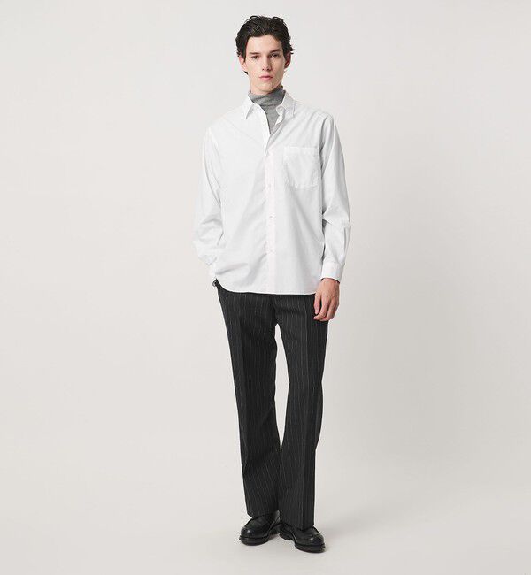 UNITED ARROWS「カリビアーナミルズ ポプリン レギュラーカラーシャツ」|シャツ・ブラウス|