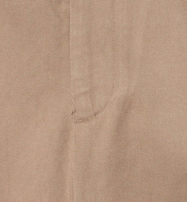 UNITED ARROWS「ツイル 2プリーツ キャロット パンツ」|チノ|