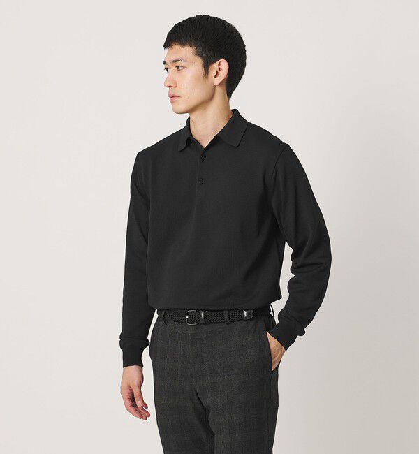 UNITED ARROWS「ニット ポロシャツ UA COZY ウォッシャブル」|ニット・セーター|