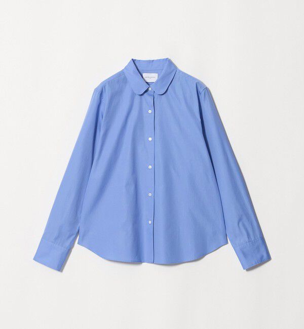 UNITED ARROWS「SOKTAS ラウンドカラー シャツ」|シャツ・ブラウス|COBALT