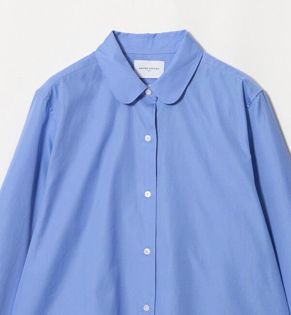 UNITED ARROWS「SOKTAS ラウンドカラー シャツ」|シャツ・ブラウス|