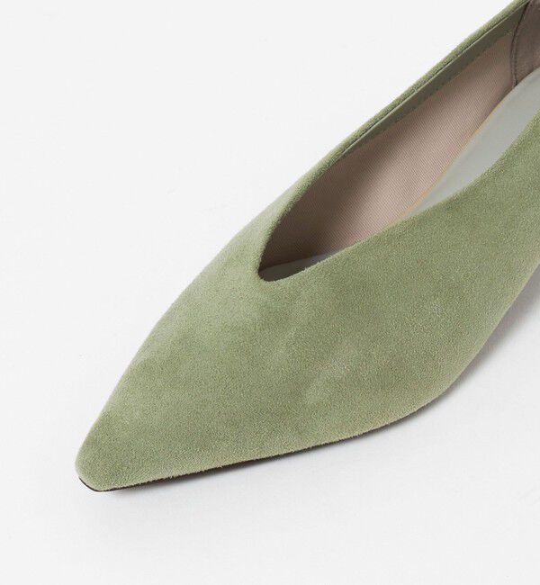 UNITED ARROWS green label relaxing「サイドVカット パンプス 撥水」|パンプス|