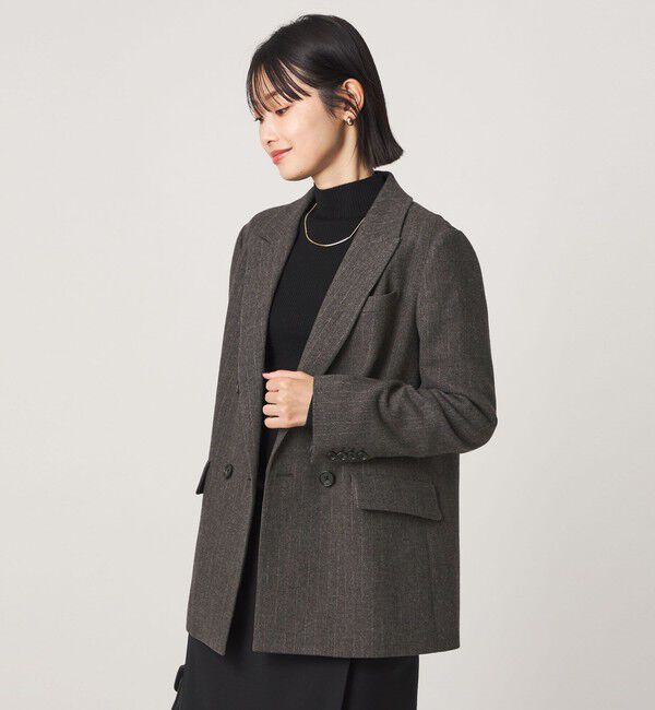 UNITED ARROWS green label relaxing「MANTECO ダブル ジャケット」|テーラードジャケット|
