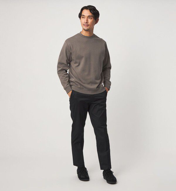 UNITED ARROWS green label relaxing「【WEB限定】JUST fit デイリー ダンボール クルーネック スウェット」|スウェット・ジャージ|
