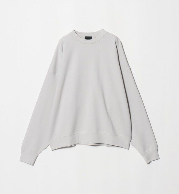 UNITED ARROWS green label relaxing「【WEB限定】バルーン ダンボール クルーネック スウェット」|スウェット・ジャージ|LT.GRAY