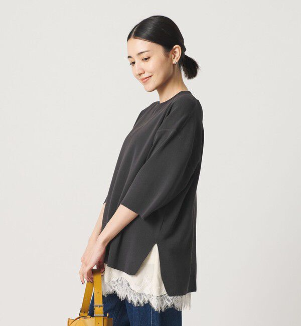 BEAUTY&YOUTH UNITED ARROWS「レース サテン キャミソール ウォッシャブル」|キャミソール|
