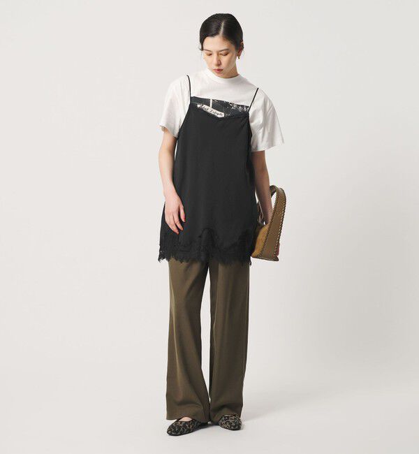 BEAUTY&YOUTH UNITED ARROWS「レース サテン キャミソール ウォッシャブル」|キャミソール|