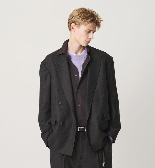 BEAUTY&YOUTH UNITED ARROWS「N/SUIT サキソニー ダブル ジャケット」|テーラードジャケット|