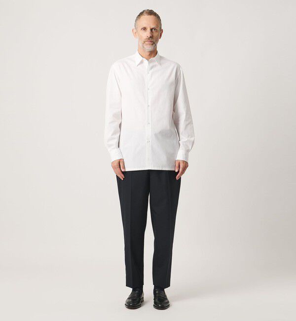 UNITED ARROWS「＜SOVEREIGN＞ソリッド レギュラーカラーシャツ」|シャツ・ブラウス|