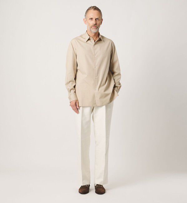 UNITED ARROWS「＜SOVEREIGN＞ソリッド レギュラーカラーシャツ」|シャツ・ブラウス|