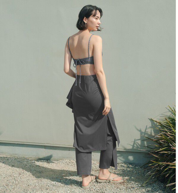 UNITED ARROWS green label relaxing「ラッシュサイドギャザースカート ラッシュガード / スイムウェア」|その他|