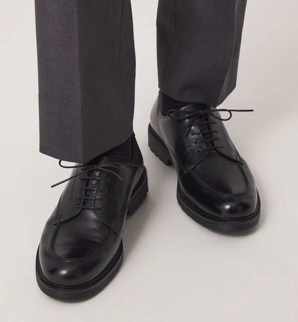 UNITED ARROWS green label relaxing「GLR ハッスイ アクティブ スムース Uチップ レザーシューズ ドレスシューズ -撥水-」|ビジネス・ドレスシューズ|
