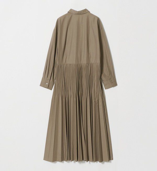 UNITED ARROWS green label relaxing「［size SHORT/TALLあり］ワッシャー プリーツ ロングスリーブ ワンピース」|ワンピース|