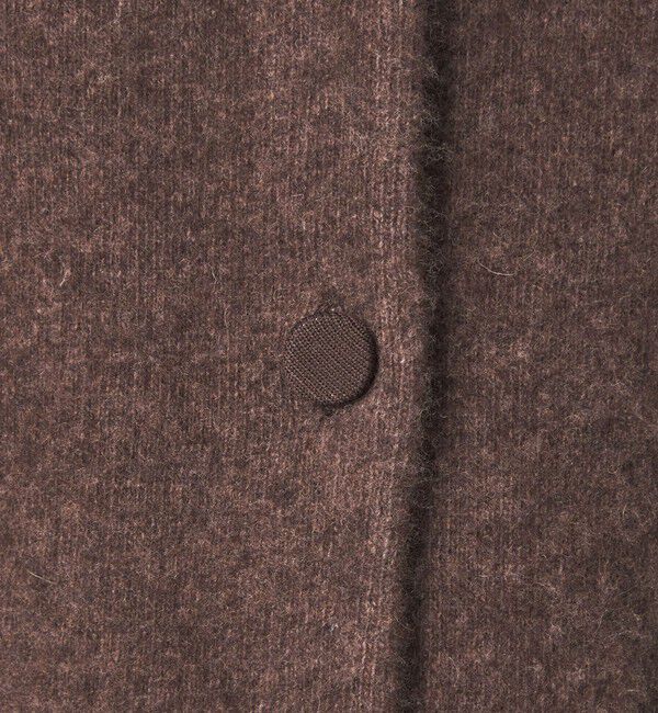 UNITED ARROWS green label relaxing「［size SHORTあり］FOXブレンド セッケツ ノーカラー カーディガン」|カーディガン|