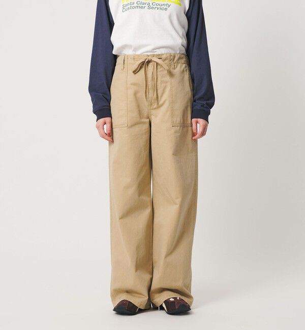 BEAUTY&YOUTH UNITED ARROWS「【WEB限定】コットン ベイカーイージーパンツ ウォッシャブル」|その他|