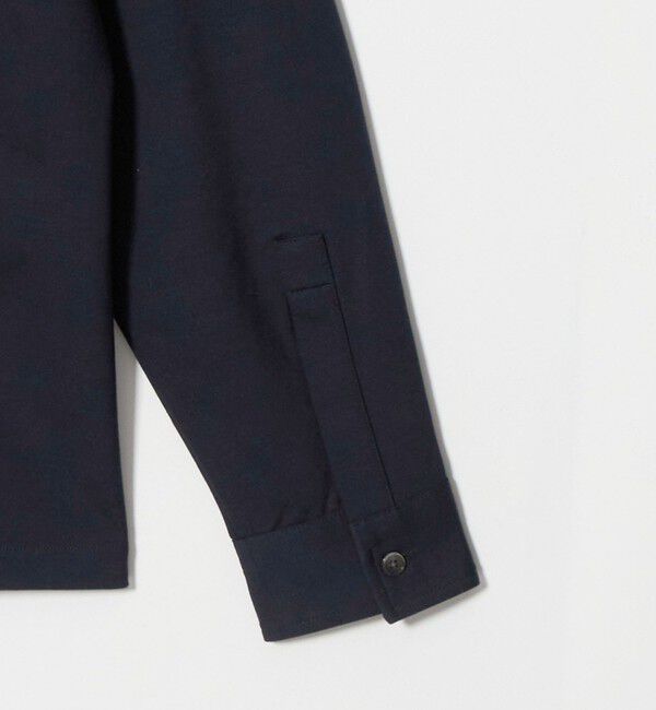 UNITED ARROWS「ポンチ ロングスリーブ ポロシャツ UA COZY 抗菌防臭 接触冷感」|ポロシャツ|