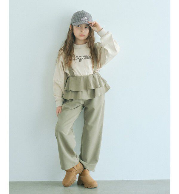 UNITED ARROWS green label relaxing「	 【別注】＜LOGAN knitting mills＞チェーンステッチ プルオーバー / キッズ 120cm-160cm」|Tシャツ・カットソー|