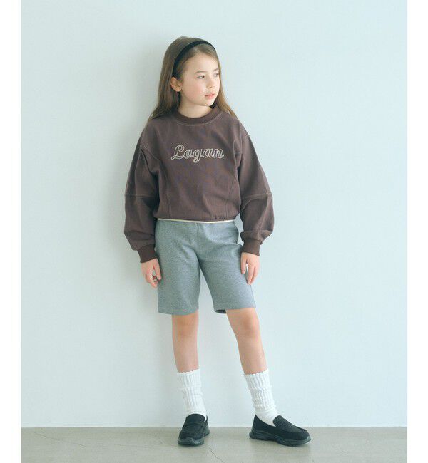 UNITED ARROWS green label relaxing「	 【別注】＜LOGAN knitting mills＞チェーンステッチ プルオーバー / キッズ 120cm-160cm」|Tシャツ・カットソー|