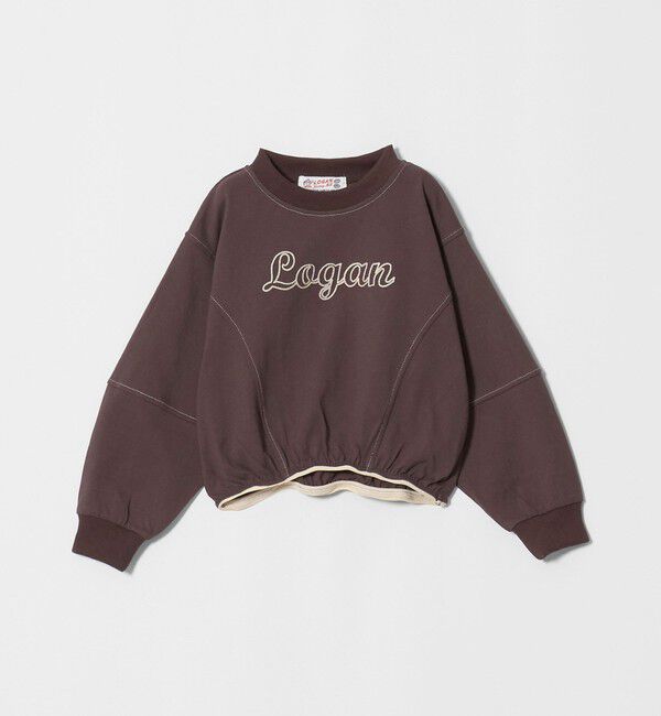 UNITED ARROWS green label relaxing「	 【別注】＜LOGAN knitting mills＞チェーンステッチ プルオーバー / キッズ 120cm-160cm」|Tシャツ・カットソー|