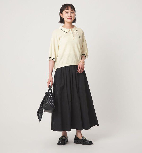 UNITED ARROWS green label relaxing「＜To b. by agnes b.コラボ＞ポロニット」|ニット・セーター|