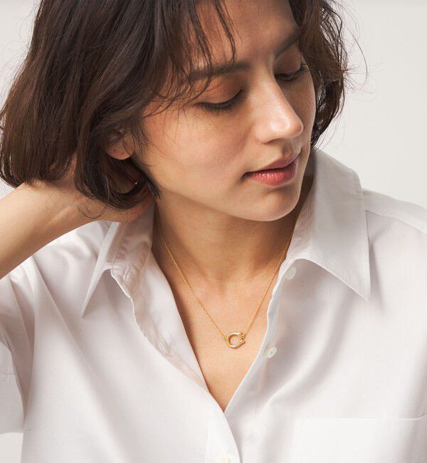 UNITED ARROWS green label relaxing「＜chibi jewels＞SHACKLE ネックレス」|ネックレス|