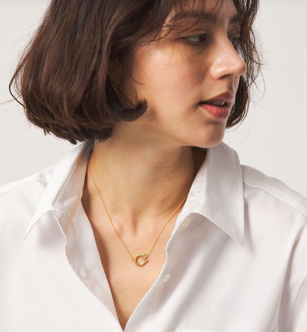 UNITED ARROWS green label relaxing「＜chibi jewels＞SHACKLE ネックレス」|ネックレス|