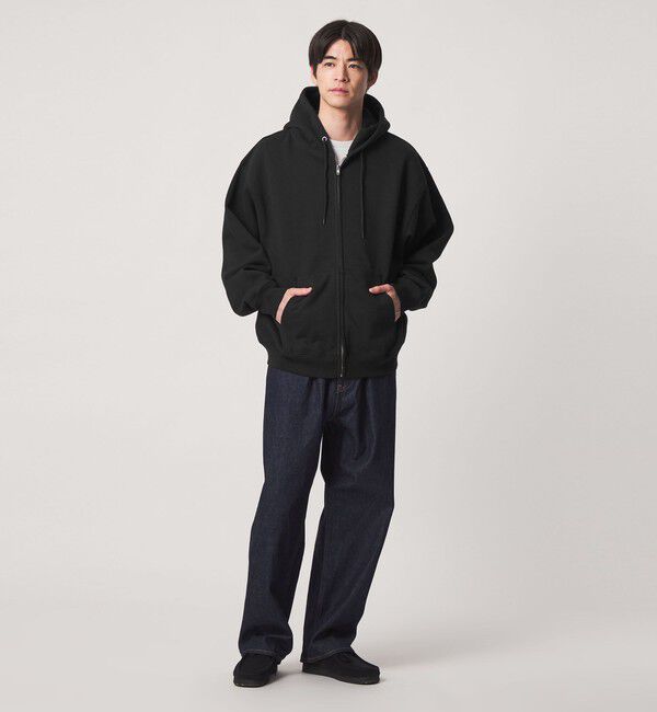 UNITED ARROWS green label relaxing「【WEB限定】＜GOAT＞裏起毛スウェットジップパーカー15.5オンス」|パーカー|
