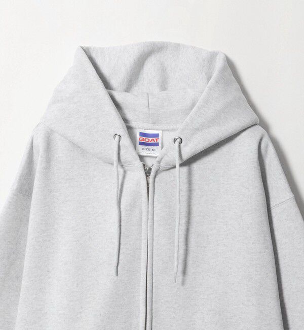 UNITED ARROWS green label relaxing「【WEB限定】＜GOAT＞裏起毛スウェットジップパーカー15.5オンス」|パーカー|