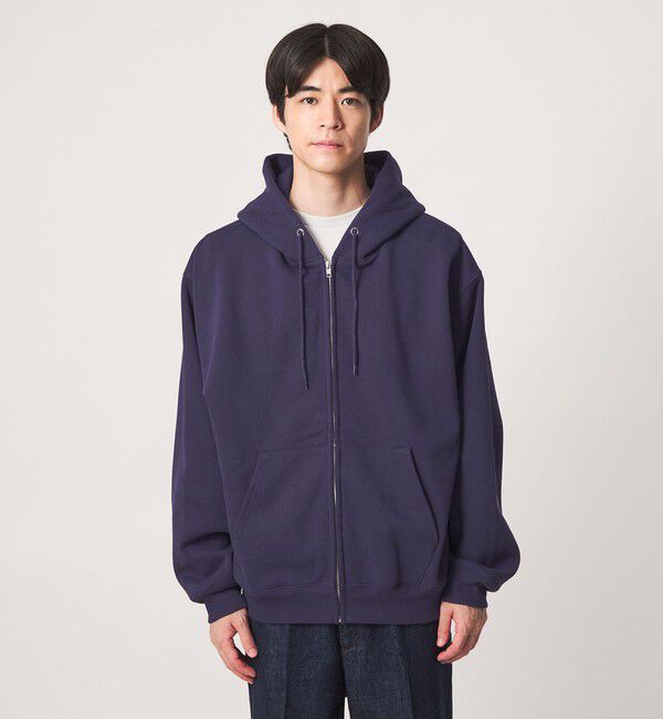 UNITED ARROWS green label relaxing「【WEB限定】＜GOAT＞裏起毛スウェットジップパーカー15.5オンス」|パーカー|