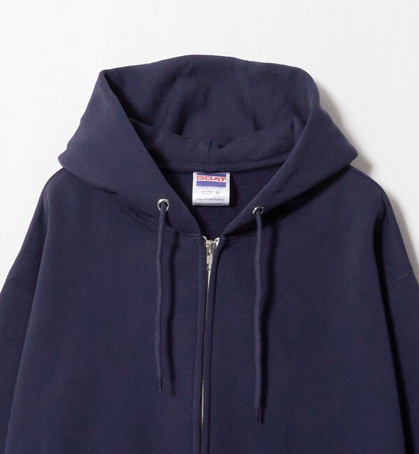 UNITED ARROWS green label relaxing「【WEB限定】＜GOAT＞裏起毛スウェットジップパーカー15.5オンス」|パーカー|