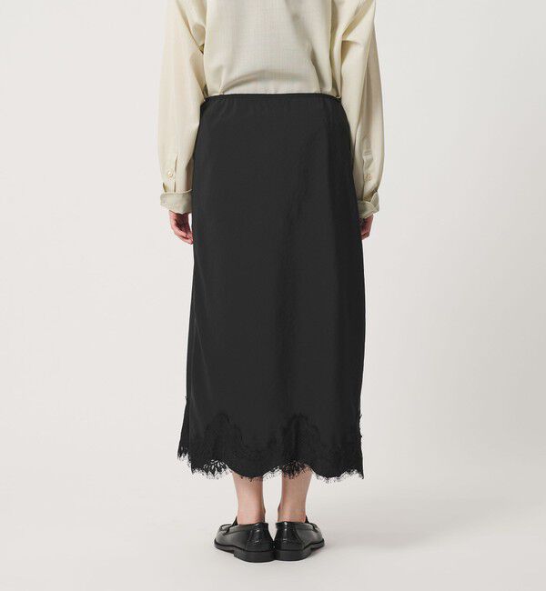 BEAUTY&YOUTH UNITED ARROWS「レース サテン ナロースカート ウォッシャブル」|スカート|